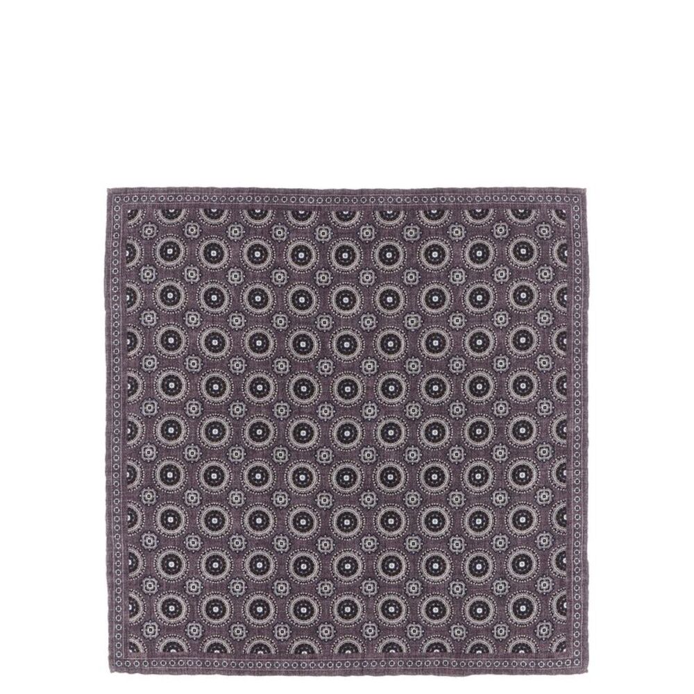 Brunello Cucinelli Multicolor Silk Pocket Men's Square